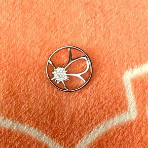 3 FOR $18! Origami Owl Silver Large Flower Plate